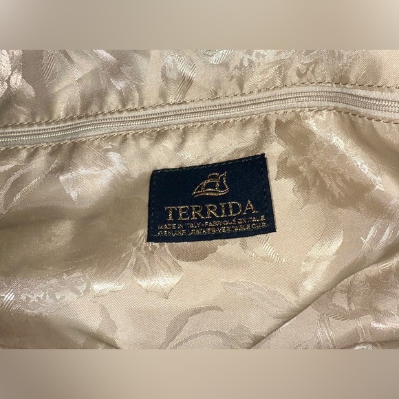 Terrida Vintage Croc Leather Tote Duffle Carry On Travel Bag Italy - Picture 8 of 13